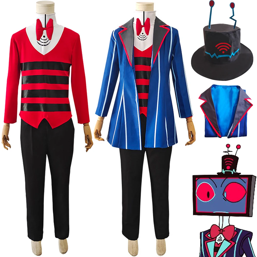 Костюм Vox для косплея в стиле азбин, костюм для отеля, верхняя куртка, штаны, шапка, Хэллоуин, карнавал, маскировка, костюм для ролевых игр для женщин, мужчин и взрослых
Костюм Vox для косплея в стиле азбин, костюм для отеля, верхняя куртка, штаны, шапка, Хэллоуин, карнавал, маскировка, костюм для ролевых игр для женщин, мужчин и взрослых