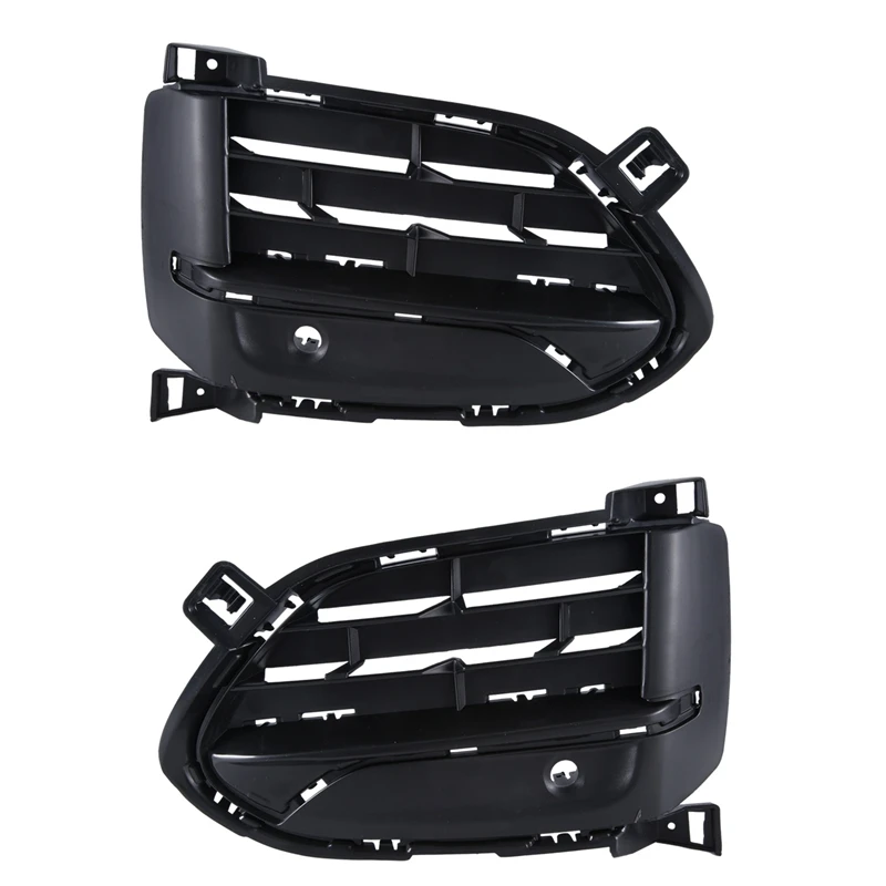 

1Pair Front Bumper Outer Grille Cover Replacement Accessories Fit For BMW X6 F16 2015-2019 51117319777, 51117319778