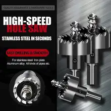 Professional Stainless Steel Hole Punch High Speed Steel Hole Opener HSS Saw Drill Bit Carbide Drilling Tip Reaming Bit Punch
Professional Stainless Steel Hole Punch High Speed Steel Hole Opener HSS Saw Drill Bit Carbide Drilling Tip Reaming Bit Punch