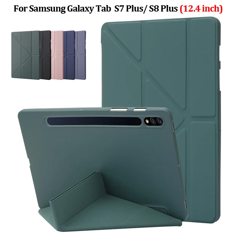 Smart Cover For Samsung Tab S7 Fe Case 12 4 inch PU Leather Soft TPU Back Stand Cover For Funda Galaxy Tab S7 Fe S7 S8 Plus Case
Smart Cover For Samsung Tab S7 Fe Case 12 4 inch PU Leather Soft TPU Back Stand Cover For Funda Galaxy Tab S7 Fe S7 S8 Plus Case