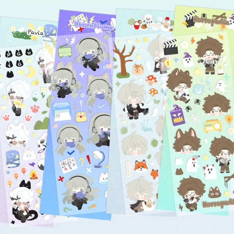 Reverse 1999 Stationery Stickers Anime Bkornblume Horropedia Sticker Stationery Student Cartoon Waterproof Graffiti Decorate
Reverse 1999 Stationery Stickers Anime Bkornblume Horropedia Sticker Stationery Student Cartoon Waterproof Graffiti Decorate