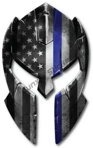 Thin Blue Line Spartan Helmet Car Decal Molon Labe Police Officer Car Accessories The Whole Body Creative Stickers KK10cm
Thin Blue Line Spartan Helmet Car Decal Molon Labe Police Officer Car Accessories The Whole Body Creative Stickers KK10cm
