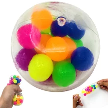 Colorful Rainbow Fidget Toy Relieves Pressure Squishy Stress DNA Ball For Kids Adult 18 Soft TPR Stretch Squeeze Toys With Bead
Colorful Rainbow Fidget Toy Relieves Pressure Squishy Stress DNA Ball For Kids Adult 18 Soft TPR Stretch Squeeze Toys With Bead
