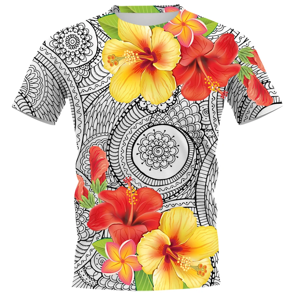 CLOOCL Fashion Polynesia T-shirts 3D Graphics Hibiscus Floral All Printed Pullover Tops Casual Tees Harajuku Men Clothing
CLOOCL Fashion Polynesia T-shirts 3D Graphics Hibiscus Floral All Printed Pullover Tops Casual Tees Harajuku Men Clothing