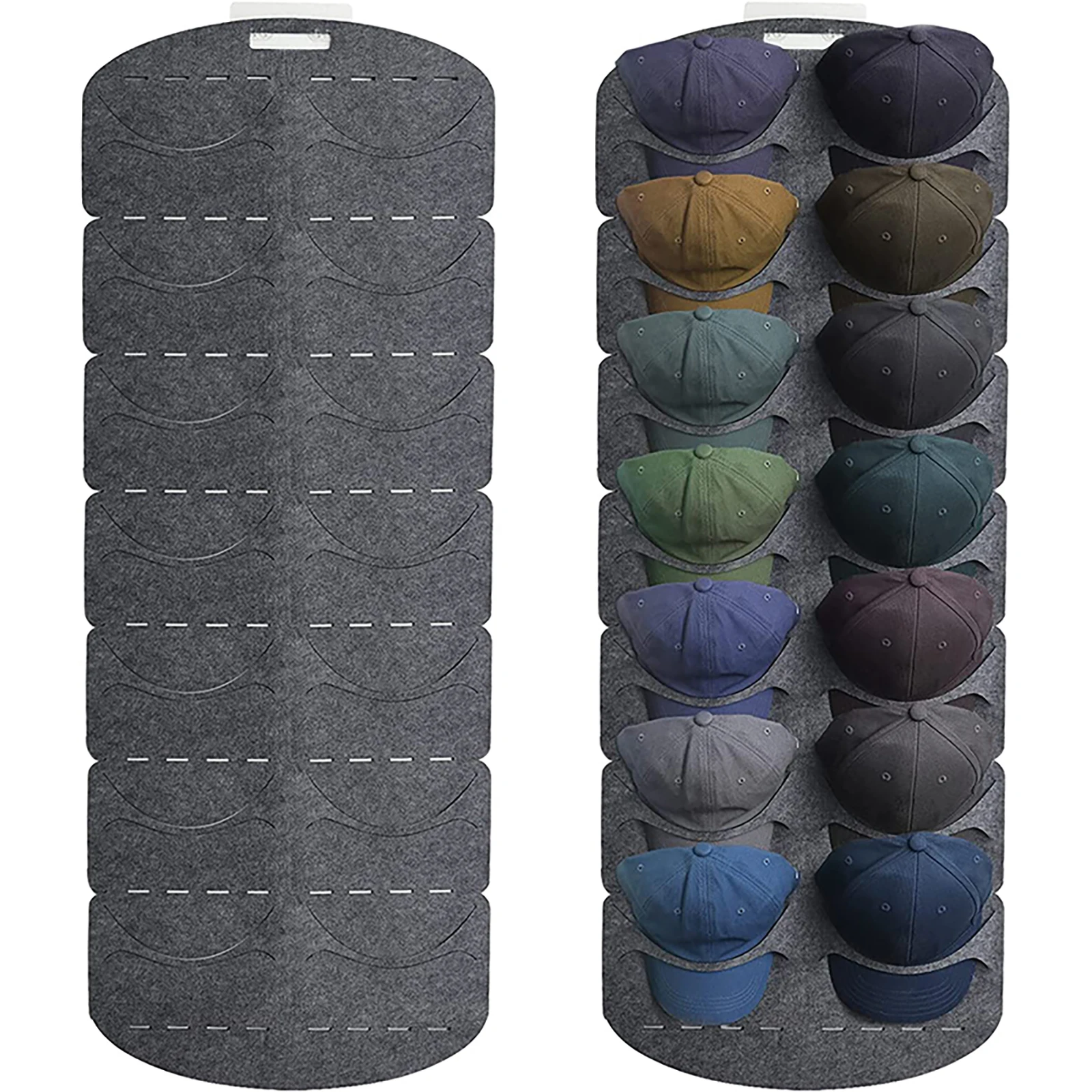 Baseball Cap Storage Bag Felt Hat Rack Organizer With 14 Pockets Hat Display, Keep Hat Shape Storage Shelf Home Organizer
Baseball Cap Storage Bag Felt Hat Rack Organizer With 14 Pockets Hat Display, Keep Hat Shape Storage Shelf Home Organizer