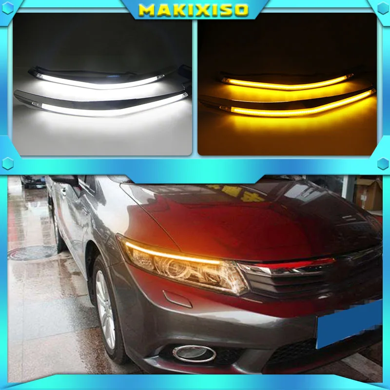 2 шт., автомобильные фасветильник для Honda Civic 2011, 2012, 2013, 2014, 2015, с указателем поворота, 12 В, дневные ходовые огни
2 шт., автомобильные фасветильник для Honda Civic 2011, 2012, 2013, 2014, 2015, с указателем поворота, 12 В, дневные ходовые огни