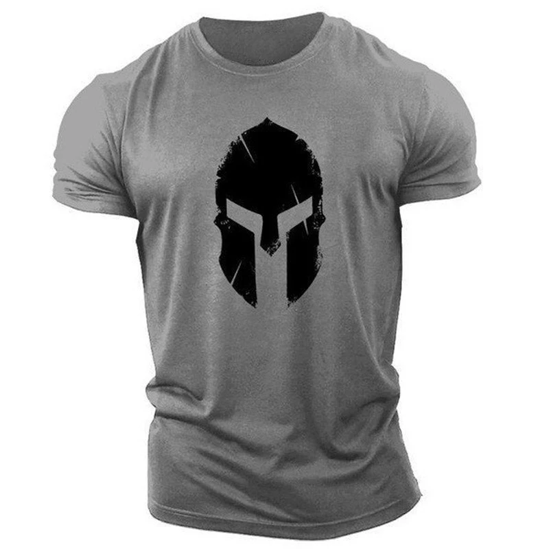 Men's T-shirt Gym Sports Running Loose Helmet Pattern Short Sleeve Casual Simple Mask Man Personality O Neck Short Sleeve
Men's T-shirt Gym Sports Running Loose Helmet Pattern Short Sleeve Casual Simple Mask Man Personality O Neck Short Sleeve