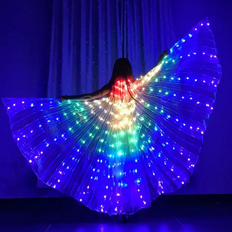 

TA018 сказочные крылья бабочка плащ детская одежда для выступлений faststage вспышка фотография танца живота