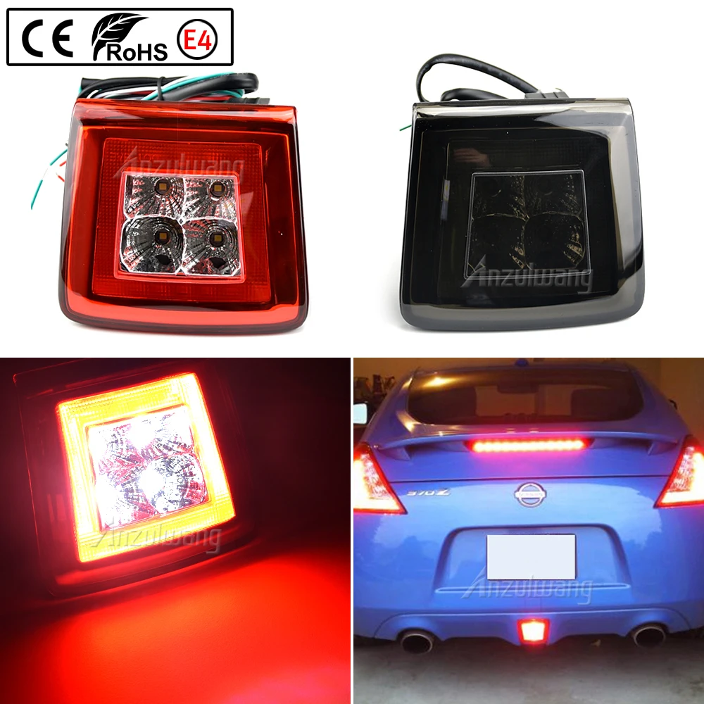 For 2009-up Nissan 370Z & 13-17 Juke Nismo LED Rear Fog Light Kit ,Red LED as Brake/Rear Fog & White LED as Backup Reverse
For 2009-up Nissan 370Z & 13-17 Juke Nismo LED Rear Fog Light Kit ,Red LED as Brake/Rear Fog & White LED as Backup Reverse