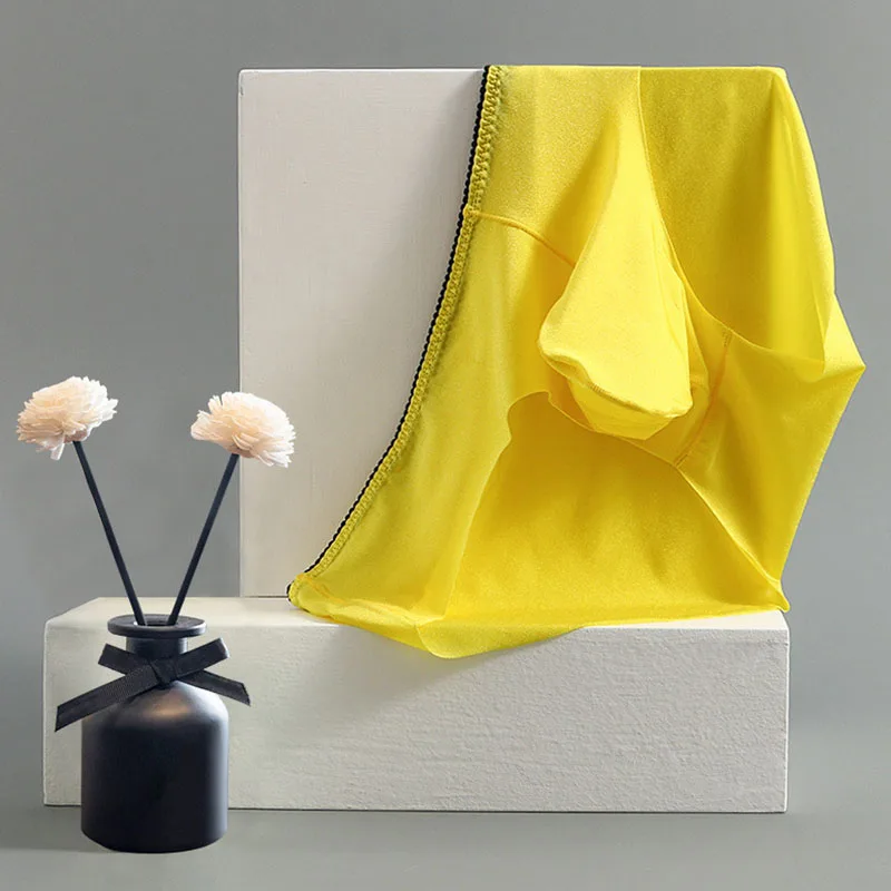 Ice Silk Underwear Men's Underwear Quick Dry Split 3d Raised Plus Size Breathable Triangle Pants
Ice Silk Underwear Men's Underwear Quick Dry Split 3d Raised Plus Size Breathable Triangle Pants