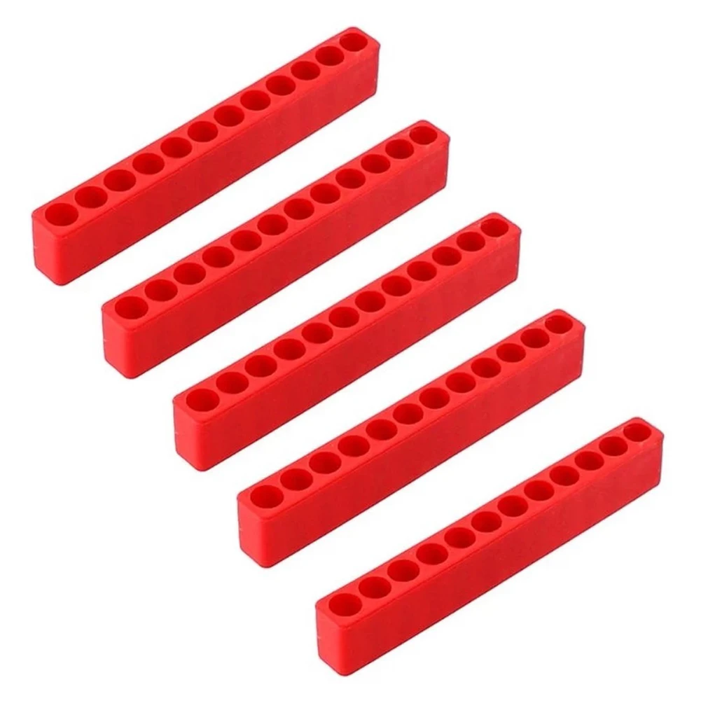 5pcs Screwdriver Bit Holder 12 Hole 1/4 Hex Shank Plastic Screwdriver Screwdriver Storage Red Nutdrivers Power Tool Accessories
5pcs Screwdriver Bit Holder 12 Hole 1/4 Hex Shank Plastic Screwdriver Screwdriver Storage Red Nutdrivers Power Tool Accessories