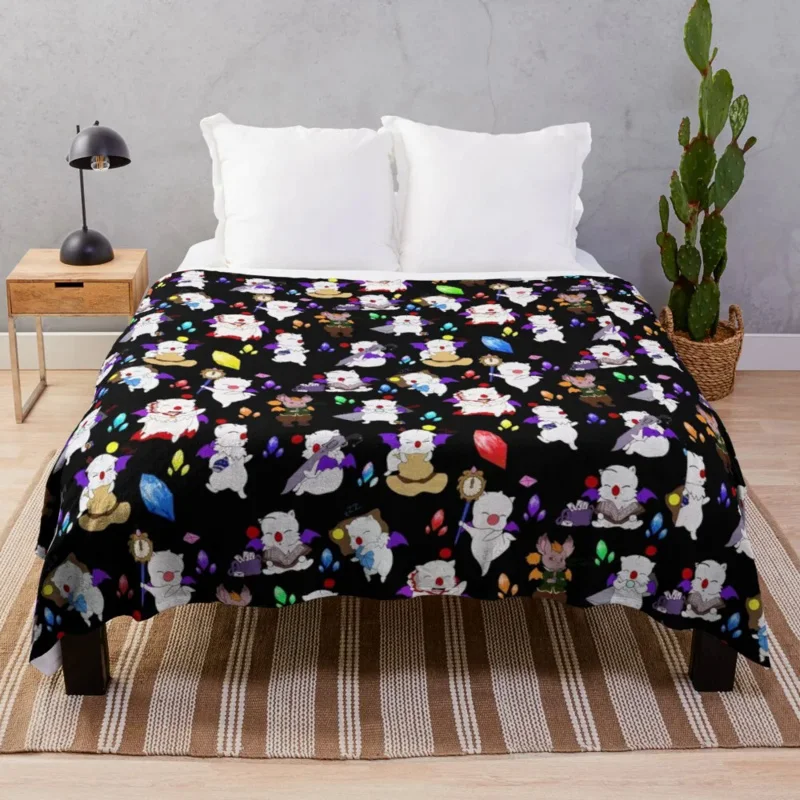 Final Fantasy Moogles Throw Blanket blankets sofas of knitted decoration throw blanket semi-toral blanket
Final Fantasy Moogles Throw Blanket blankets sofas of knitted decoration throw blanket semi-toral blanket
