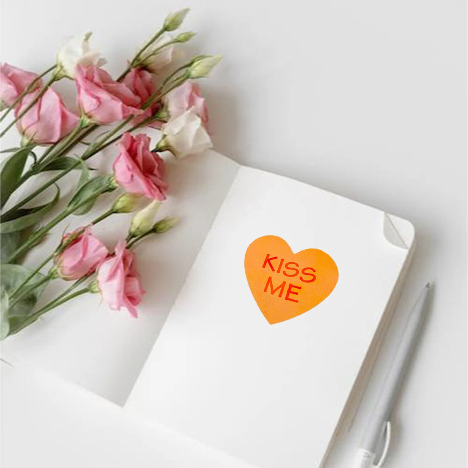 500 PCS 1.5 Inch Candy Heart Stickers For Kids Valentines Day Conversation Cute Sealing Label Sticker For Envelope Gift Decor
500 PCS 1.5 Inch Candy Heart Stickers For Kids Valentines Day Conversation Cute Sealing Label Sticker For Envelope Gift Decor
