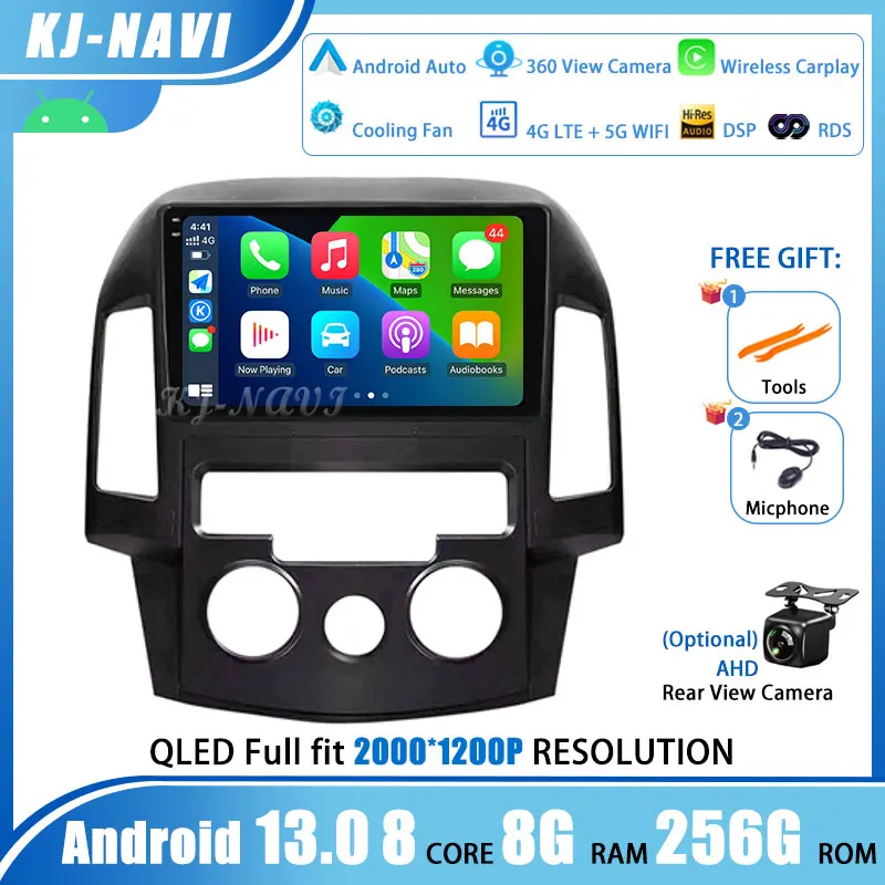 Android 13 For Hyundai I30 2006 2007 2008 2009 2010 2011 Navi Car Radio Multimedia System Navigator GPS Stereo Auto
Android 13 For Hyundai I30 2006 2007 2008 2009 2010 2011 Navi Car Radio Multimedia System Navigator GPS Stereo Auto