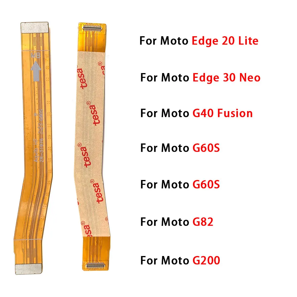 

10 Pcs Motherboard Main Board Connector Flex Cable For Moto G53 G60S G82 G200 G40 Fusion / Edge 20 Lite / Edge 30 Neo