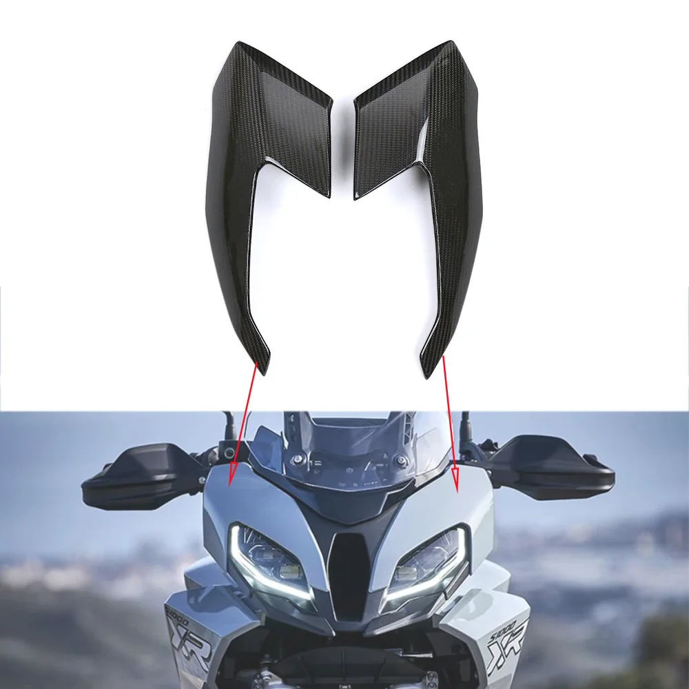 

3K Full Carbon Fiber Motorcycle Front Fairing Side Panels Accessories Kits Parts For BMW S1000XR S1000 XR 2020 2021 2022 2023+