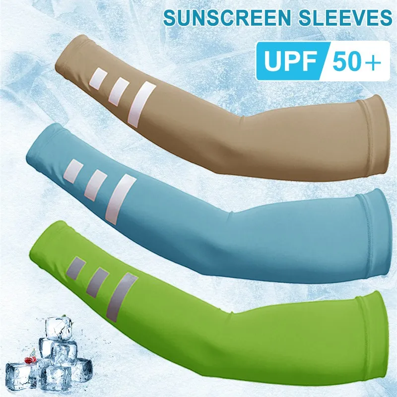 Arm Sleeve Breathable Quick Dry UV Protection Cycling Short Sleeve Ice Fabric Sunscreen Reflective Sports Arm Sleeve Summer
Arm Sleeve Breathable Quick Dry UV Protection Cycling Short Sleeve Ice Fabric Sunscreen Reflective Sports Arm Sleeve Summer