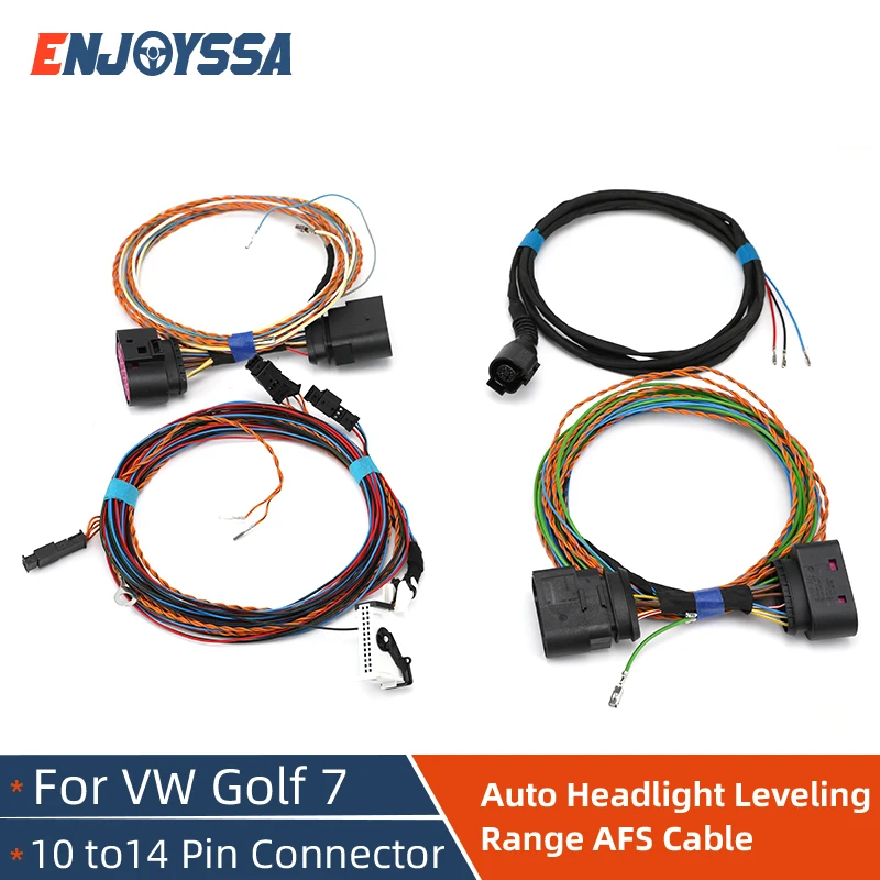 Xenon Headlight Auto Leveling Range Headlight Cornering AFS Cable Harness Xenon Lamp LED Light for VW Golf 7 MK7
Xenon Headlight Auto Leveling Range Headlight Cornering AFS Cable Harness Xenon Lamp LED Light for VW Golf 7 MK7