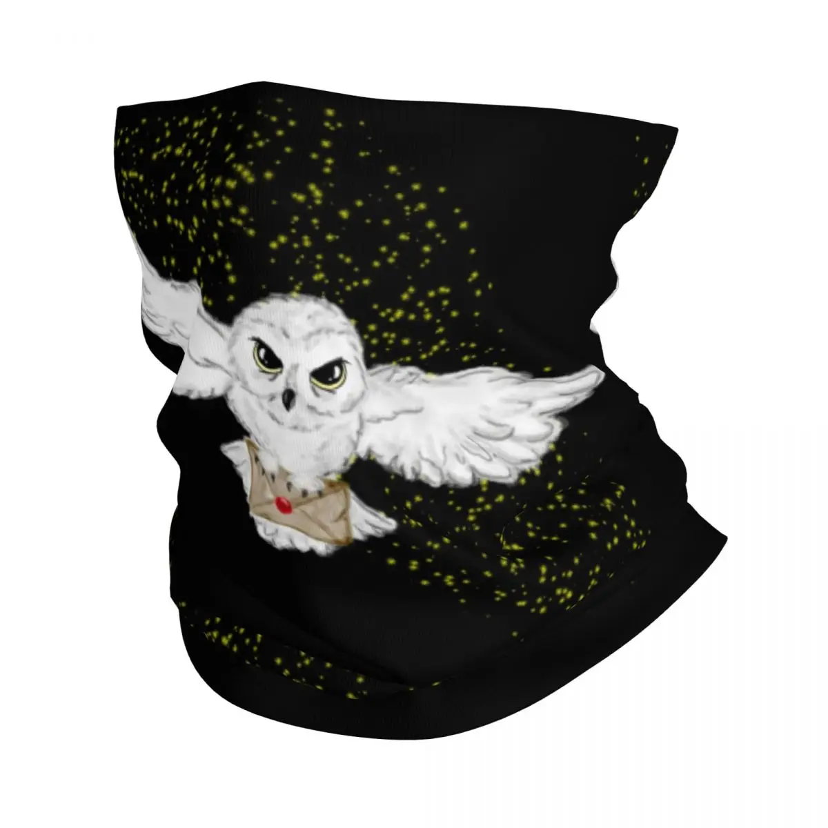 

Owl Flight Tote Bag Bandana Winter Neck Warmer Men Windproof Wrap Face Scarf for Ski Witch Magic Gaiter Headband