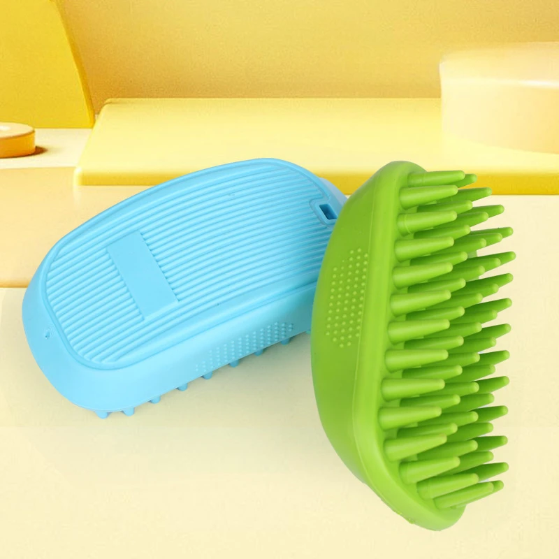 

Pet Bathing Massage Brushdog Cleaning Tools, Hair Removal Brush, Cat Supplies, Dog Grooming Products