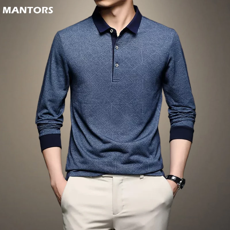 2023 Mens Shirt Polo T-shirt Men Korean Fashion Clothing Male Long Sleeve Casual Fit Slim Man Polo Shirt Button Collar Tops
2023 Mens Shirt Polo T-shirt Men Korean Fashion Clothing Male Long Sleeve Casual Fit Slim Man Polo Shirt Button Collar Tops