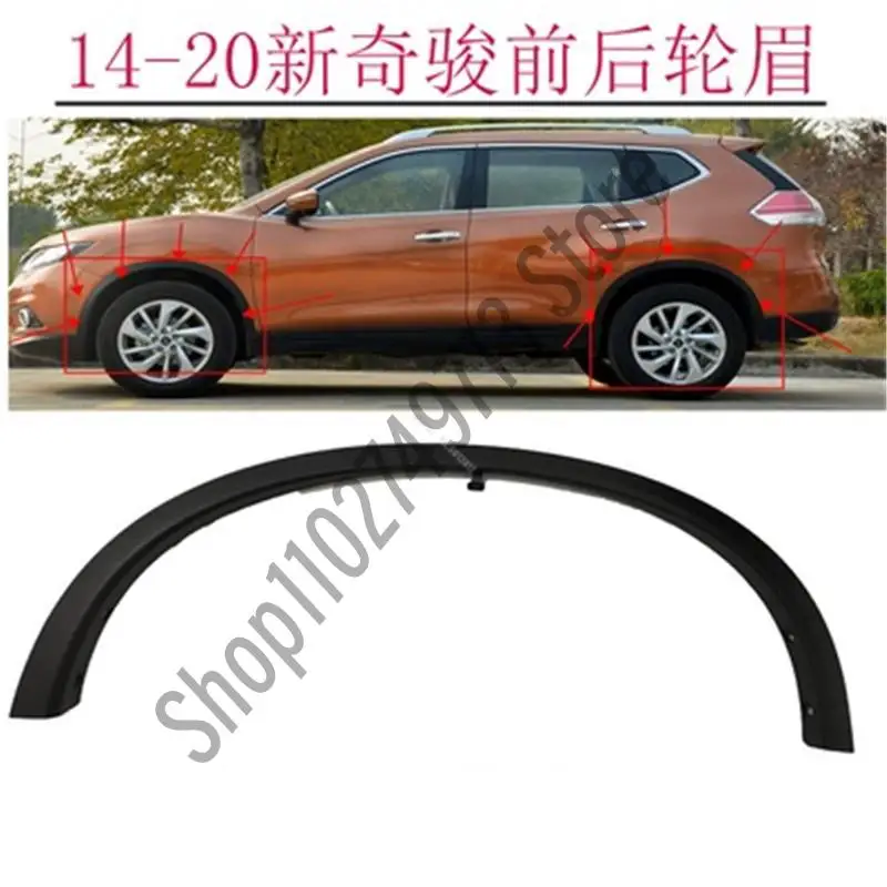 

Car Styling for 2014-2016 Nissan X-Trail X Trail T32 ABS Car Wheel Fender flares Wheel Extension Wheel Arches Plastic trim