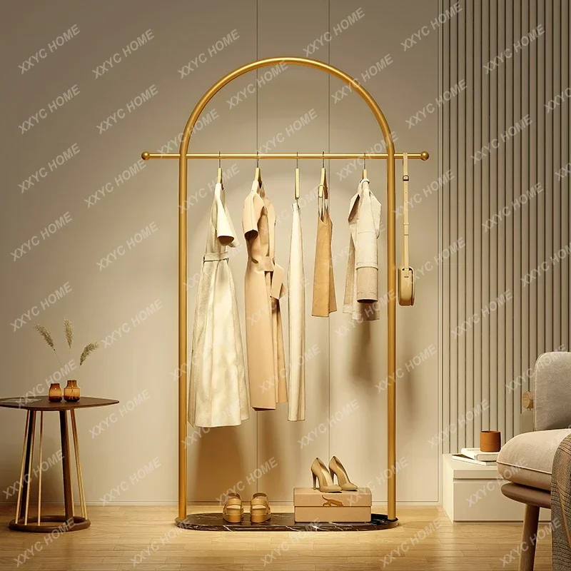 Golden Metal Standing Coat Rack Hanging Garment Wardrobes Clothes Rack Stand Dressing Room Clothing Hanger Shelf Rack Stand
Golden Metal Standing Coat Rack Hanging Garment Wardrobes Clothes Rack Stand Dressing Room Clothing Hanger Shelf Rack Stand
