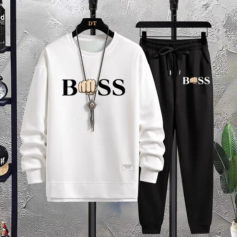 Velvet and Thickened Autumn/Winter Men's Leisure Sports Set Fashion Trendy Brand Large Size Warm Home Leisure
Velvet and Thickened Autumn/Winter Men's Leisure Sports Set Fashion Trendy Brand Large Size Warm Home Leisure