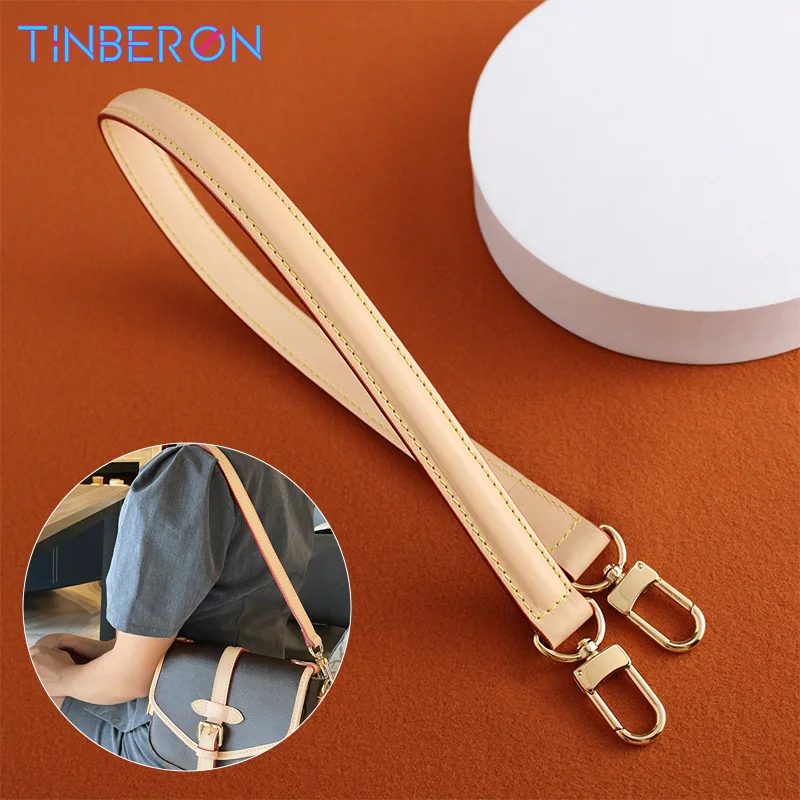 

TINBERON Shoulder Strap For Bag Genuine Leather Bag Strap Replacement 61.5cm Women's Handbag Underarm Bag Straps Bag Accessories