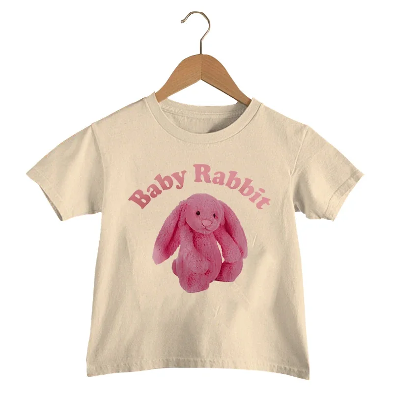 Baby Rabbit Printed Funny T-shirt Kids Harajuku Kawaii Tshirt Summe Boys Streetwear Korea Style Bunny Top Girls Fashion T Shirts
Baby Rabbit Printed Funny T-shirt Kids Harajuku Kawaii Tshirt Summe Boys Streetwear Korea Style Bunny Top Girls Fashion T Shirts