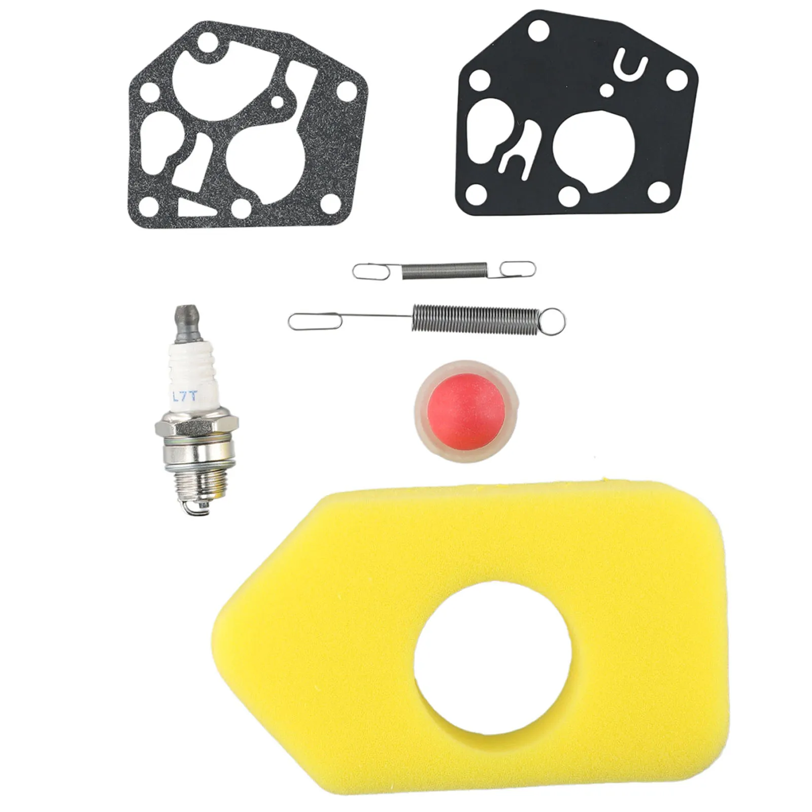 7pcs Mower New Service Kit Accessories Parts Set Tools Include Governor Spring Primer Bulb Air Filter Spark Plug For Trimmer Kit
7pcs Mower New Service Kit Accessories Parts Set Tools Include Governor Spring Primer Bulb Air Filter Spark Plug For Trimmer Kit