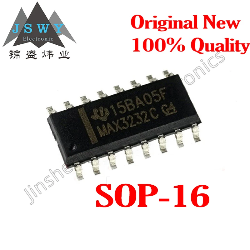 

1~10PCS MAX3232CDR MAX3232C MAX3232ECDR MAX3232EC MAX232CDR MAX232ECDR SMD SOP16 Chip IC 100% Brand New In-stock Shipping