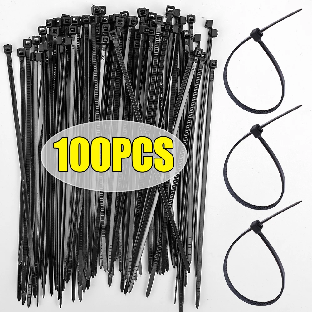 Самоблокирующиеся пластиковые нейлоновые кабельные стяжки 100 шт./упаковка, сетевые шнуры для передачи данных, быстрое крепление, кольцо, петля, органайзеры для обмотки проводов
Самоблокирующиеся пластиковые нейлоновые кабельные стяжки 100 шт./упаковка, сетевые шнуры для передачи данных, быстрое крепление, кольцо, петля, органайзеры для обмотки проводов