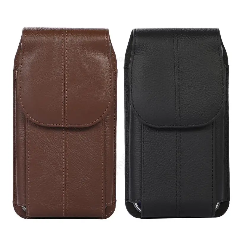 

Phone Pouch For Asus ROG Phone 8 Pro Leather Phone Case For Rog Phone 7 5S 6 8 9 Pro 6D 3 Strix II Belt Holster Waist Bag Cover