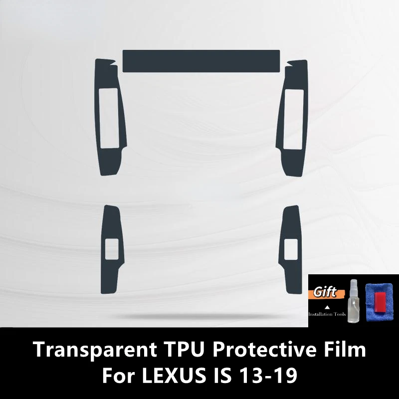 For LEXUS IS 13-19 Car Interior Center Console Transparent TPU Protective Film Anti-scratch Repair Film Accessories Refit
For LEXUS IS 13-19 Car Interior Center Console Transparent TPU Protective Film Anti-scratch Repair Film Accessories Refit
