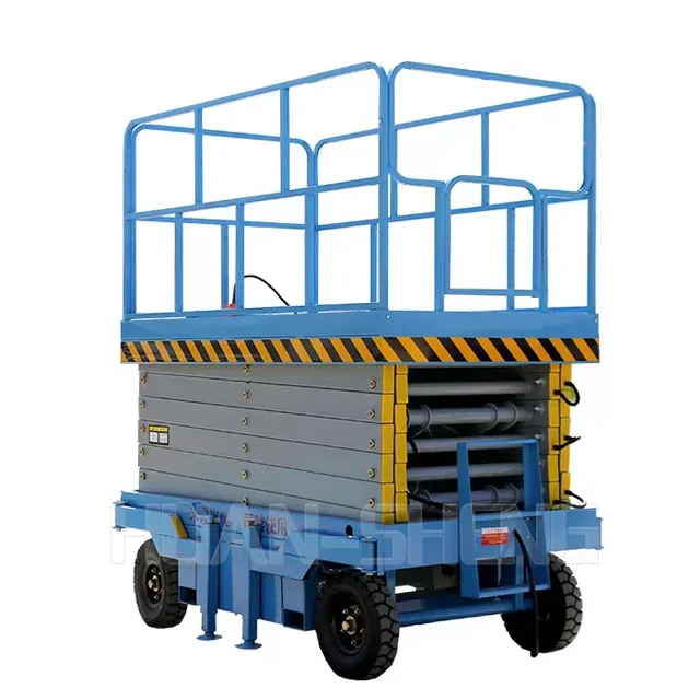 10m 1000kg Hydraulic Pump Mobile Scissor Lift Platform
10m 1000kg Hydraulic Pump Mobile Scissor Lift Platform