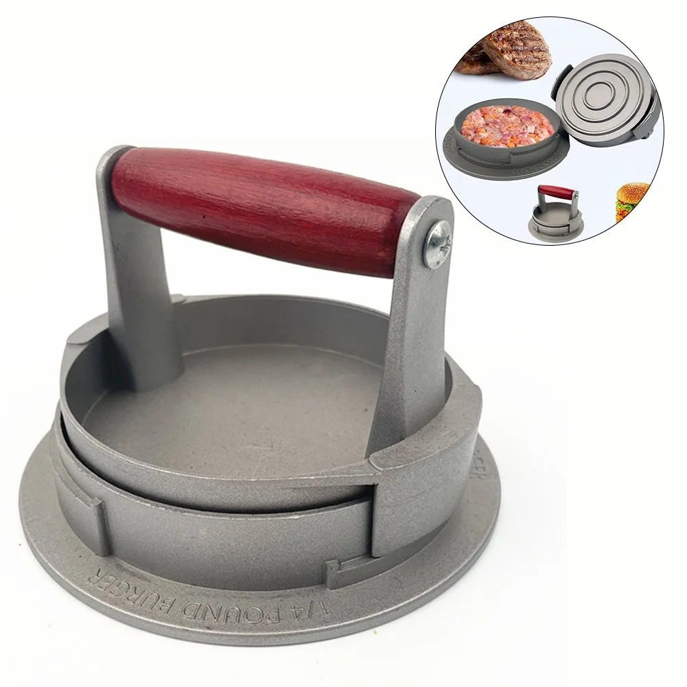 Aluminum Hamburger Meat Press Maker Round Shape Non-Stick Stuffed Burger Patties Beef Grill Pie Press Mould Maker Kitchen Access
Aluminum Hamburger Meat Press Maker Round Shape Non-Stick Stuffed Burger Patties Beef Grill Pie Press Mould Maker Kitchen Access