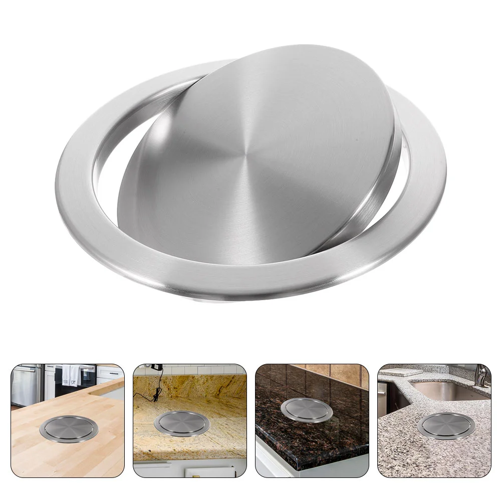 Stainless Steel Flap Flush Recessed Built-In Balance Swing Flap Lid Cover Trash Bin Garbage Can Kitchen Counter Top
Stainless Steel Flap Flush Recessed Built-In Balance Swing Flap Lid Cover Trash Bin Garbage Can Kitchen Counter Top