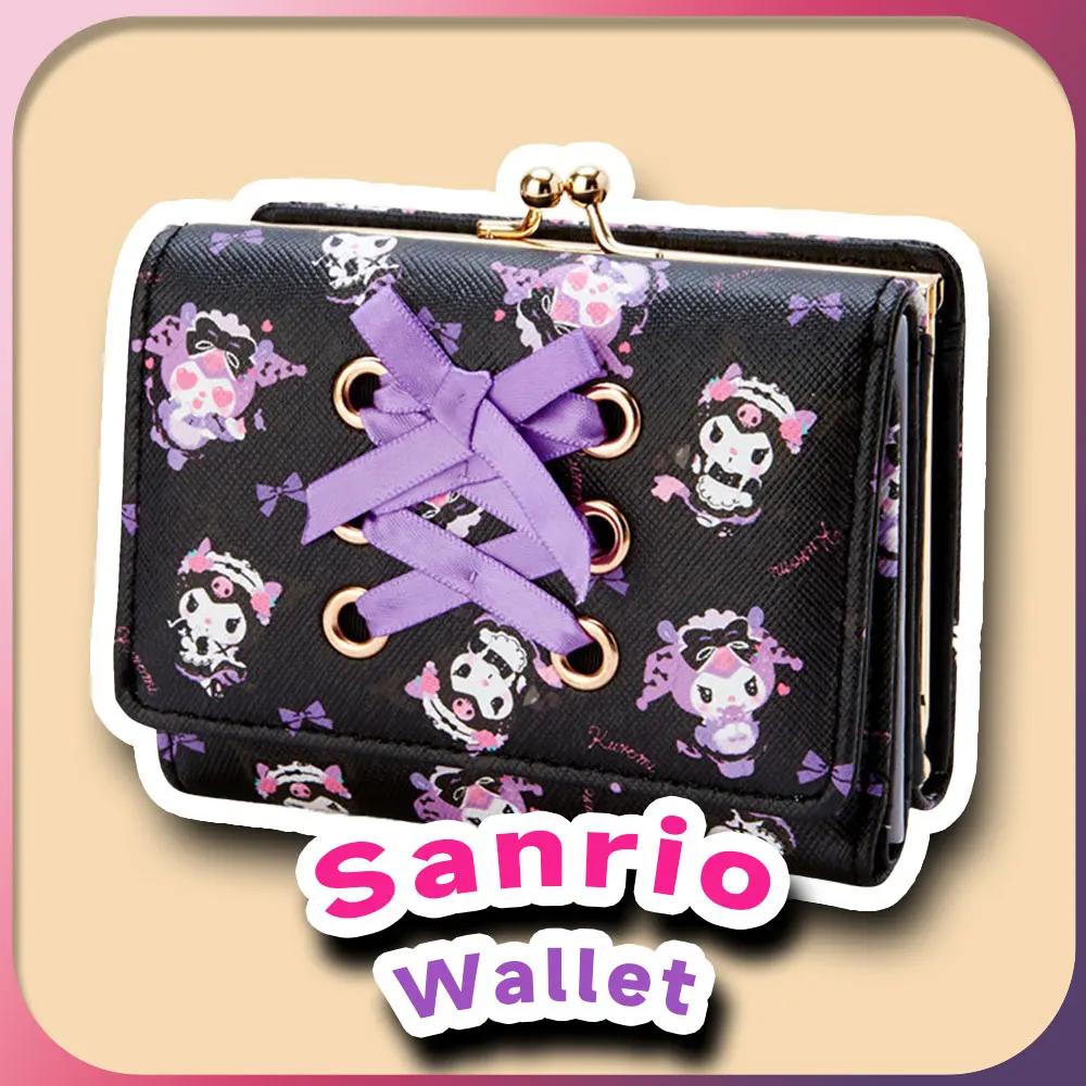Sanrio Kuromi кошельки Kawaii аниме PU кошелек Y2k кошелек для монет сумочка подарок для девочек
Sanrio Kuromi кошельки Kawaii аниме PU кошелек Y2k кошелек для монет сумочка подарок для девочек