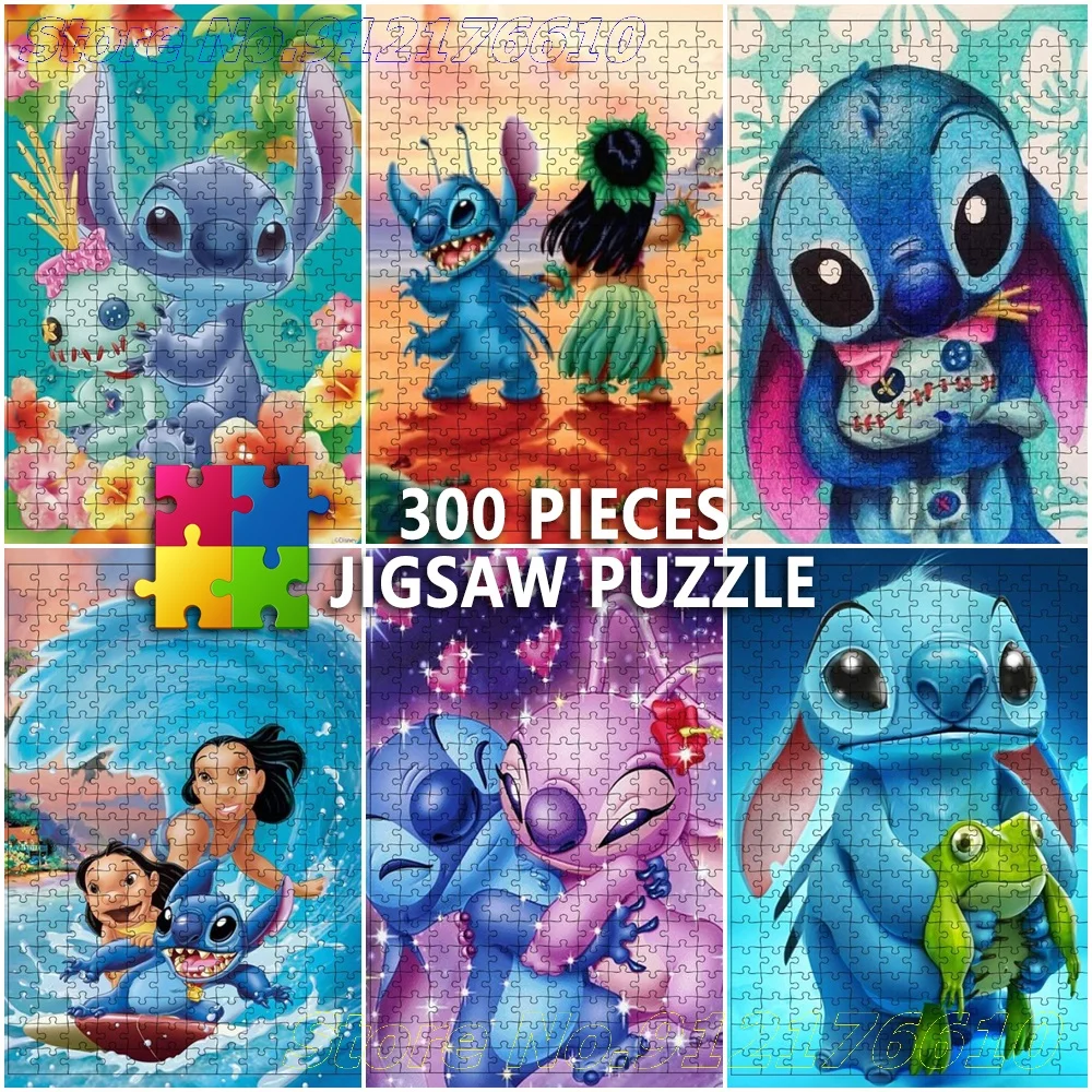 Nursery Decor Puzzle Disney Cartoon Lilo & Stitch 300 Pieces Paper Diy Jigsaw Puzzles Decompress Puzzles for Adults Kids Gifts
Nursery Decor Puzzle Disney Cartoon Lilo & Stitch 300 Pieces Paper Diy Jigsaw Puzzles Decompress Puzzles for Adults Kids Gifts