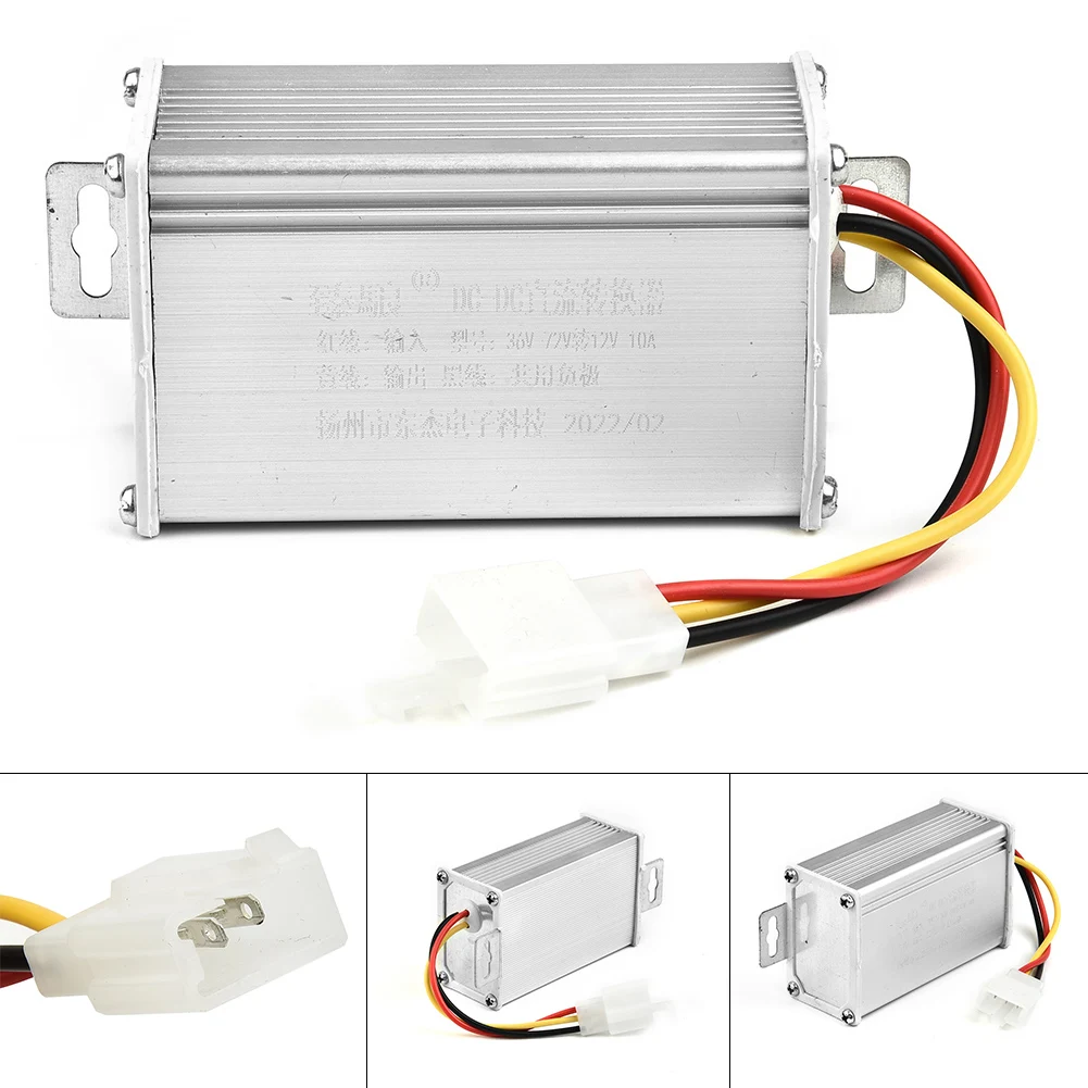 Converter DC Transformer 36V 48V 72V To 12V Electric Bicycle Vacuum Lamp Xenon Lamp Adapter Practical Brand New
Converter DC Transformer 36V 48V 72V To 12V Electric Bicycle Vacuum Lamp Xenon Lamp Adapter Practical Brand New