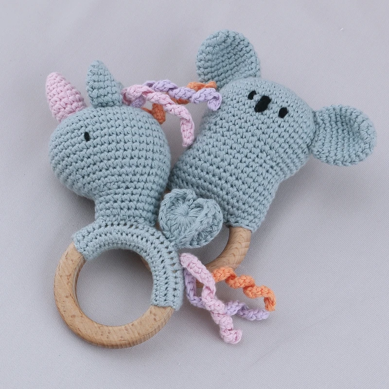 Crochet Animal Rattle Knitted Hand Bell Handmade BPA Free Chewing Teething Toys Nursing Soother Molar Newborn Teether
Crochet Animal Rattle Knitted Hand Bell Handmade BPA Free Chewing Teething Toys Nursing Soother Molar Newborn Teether