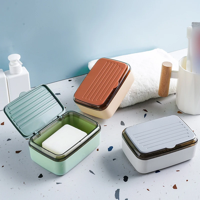 Punch-free Soap Box Fashionable Design With Cover Beautiful And Practical Convenient Cleaning Save Space Bathroom Accessories
Punch-free Soap Box Fashionable Design With Cover Beautiful And Practical Convenient Cleaning Save Space Bathroom Accessories