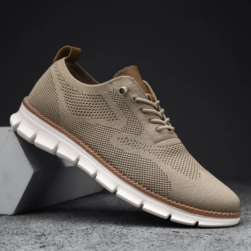 Men Mesh Knit Sneakers Sport Shoes Running Loafers Shoes for Men Breathable Flats High Quality Low Top Casual Tenis Masculino
Men Mesh Knit Sneakers Sport Shoes Running Loafers Shoes for Men Breathable Flats High Quality Low Top Casual Tenis Masculino