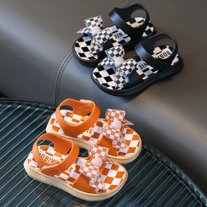 Baby Fashion Sandals Toddler Girls Shoes Summer Bow Princess Shoes For Kids Antislip Flat Soft Sole Casual Beach Sandal 1-8Years
Baby Fashion Sandals Toddler Girls Shoes Summer Bow Princess Shoes For Kids Antislip Flat Soft Sole Casual Beach Sandal 1-8Years