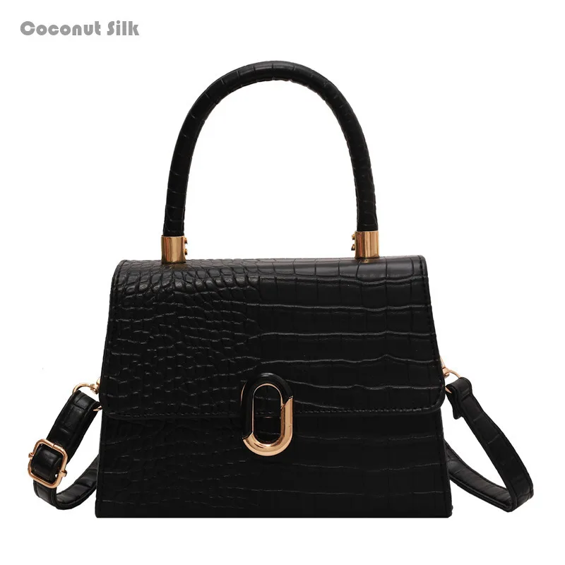 Coconut Silk 2024 New Popular Metal Buckle Women's Versatile Crossbody Bag Party Handheld Small Square Bag Crocodile Texture Bag
Coconut Silk 2024 New Popular Metal Buckle Women's Versatile Crossbody Bag Party Handheld Small Square Bag Crocodile Texture Bag