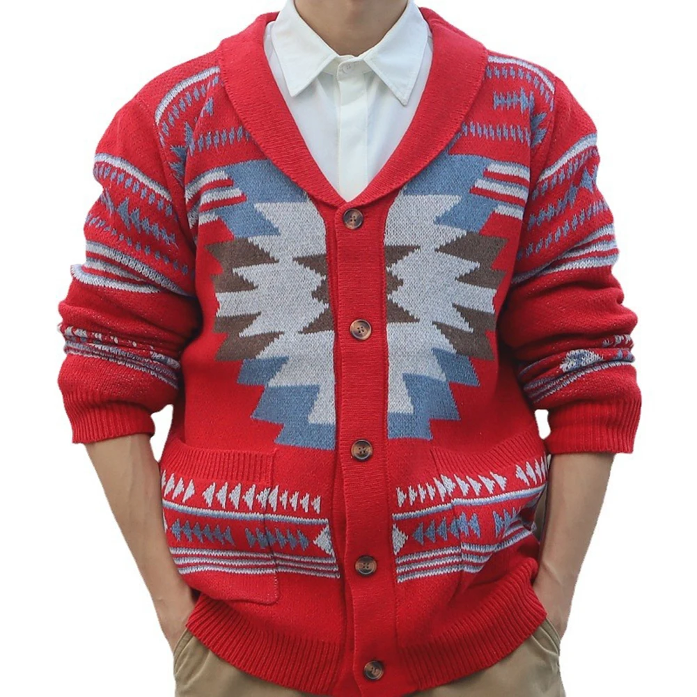 Knitted Cardigans Men's Cardigan Casual Knitwear Long Sleeve Patterned Sweaters Retro Vintage Daily New Stylish
Knitted Cardigans Men's Cardigan Casual Knitwear Long Sleeve Patterned Sweaters Retro Vintage Daily New Stylish