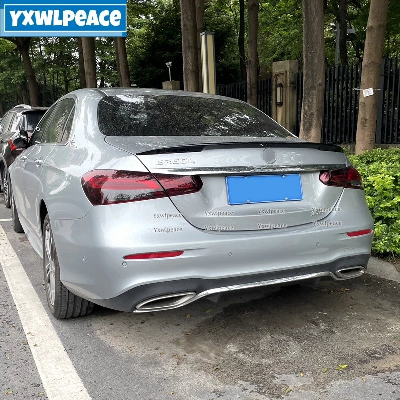 For Mercedes Benz E-Class W213 Spoiler 2016-2021 E-class E200 E300 E320 E63 ABS Plastic Rear Trunk Lip Spoiler Car Styling
For Mercedes Benz E-Class W213 Spoiler 2016-2021 E-class E200 E300 E320 E63 ABS Plastic Rear Trunk Lip Spoiler Car Styling