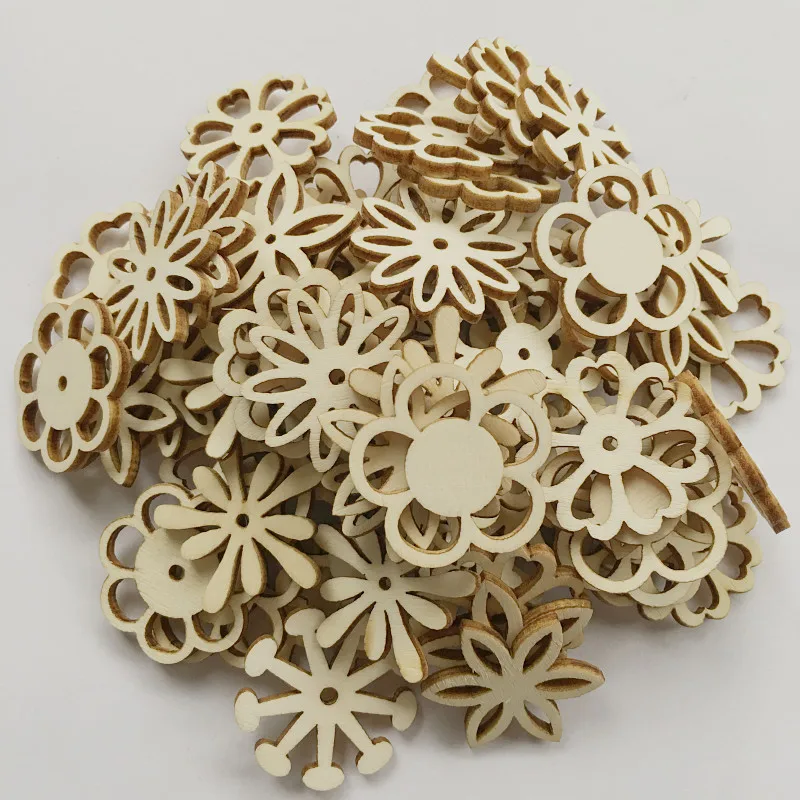 50pcs Mix Natural Wood Chips Flowers Wooden DIY Crafts Christmas Tree Hanging Ornaments Wedding Party Home Decor
50pcs Mix Natural Wood Chips Flowers Wooden DIY Crafts Christmas Tree Hanging Ornaments Wedding Party Home Decor