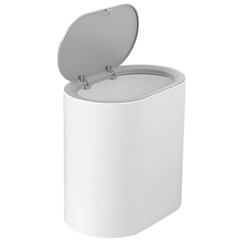 Trash Can with Lid Flip Household Small Waste Bin Press Type Push Bathroom Restroom Garbage Pail Office
Trash Can with Lid Flip Household Small Waste Bin Press Type Push Bathroom Restroom Garbage Pail Office
